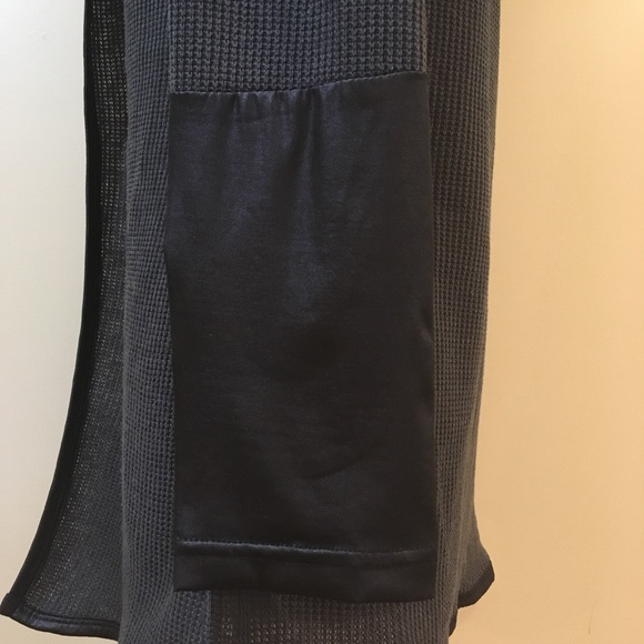 💥 CLEARANCE Waffle Knit Leather Trim Cardigan - Picture 5 of 5